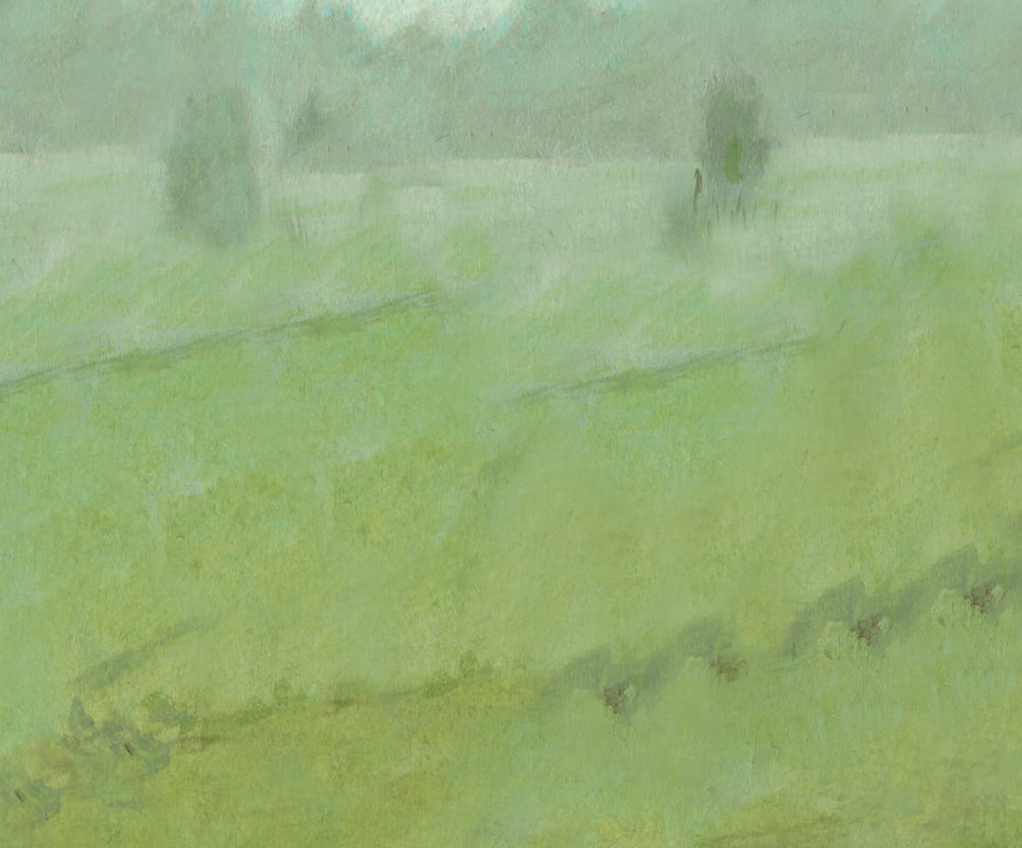 painting in the background